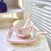Sét Bát Sứ 3 Chi Tiết Hoạ Tiết Lợn Xinh Xắn - Bọc Xôps, Giá ưu đãi 102.000đ 3