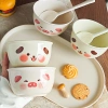 Set Bát Sứ Cute 4 Món Hoạt Hình Dễ Thương Đóng Hộp Xốp Bát Ăn Cơm BOLI HOUSE 44.496₫ 3