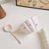Set Bát Sứ kèm Thìa Nơ Hồng Xinh Xinh - Chất liệu cao cấp, Giá ưu đãi 138.999 VND 10