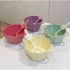 Set bát tô đựng canh và thìa trơn hình hoa nhẹ nhàng FREESHIP giá ưu đãi 82.800₫ 2
