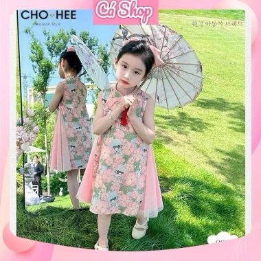 Set bé gái CS413 váy lễ hội Noel Giáng sinh Tết Trung Thu giảm còn 88.000₫ 8