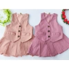 Set Bé Gái Ghi Lê, Chân Váy Xếp Ly & Lót Trong - Thanh Lịch Dễ Thương 150.000 VND 4