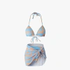 Set bikini 3 chi tiết họa tiết ziczac Hàn Quốc, gợi cảm, giá chỉ 139k - QCCC BKN33 8