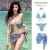 Set bikini 3 chi tiết họa tiết ziczac Hàn Quốc, gợi cảm, giá chỉ 139k - QCCC BKN33 9