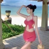 Set bikini 3 chi tiết QCCC KHOSI BKN50 đệm ngực áo tắm đi biển giá 159.000₫ 5