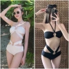 Set bikini 4LOVE 2 khoen bụng sexy Lycra co giãn - Giá chỉ 172k khuyến mãi