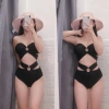 Set bikini 4LOVE 2 khoen bụng sexy Lycra co giãn - Giá chỉ 172k khuyến mãi 5