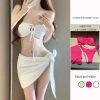 Set bikini áo tắm 3 chi tiết hottrend mùa hè KUNKUN BKN49 gợi cảm, mút ngực, 129k 2