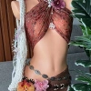 Set Bikini Biển Hè + Khăn quấn, Tặng dây chuyền vỏ sò, chip, kẹp hoa - 295.000đ 2