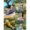 Set Bikini Đầm Lưới Dáng Dài Nhiều Màu Summer Siêu Sexy Cho Nữ Đi Biển Du Lịch
