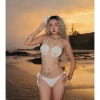 Set Bikini Đan Len Vỏ Sò Biển Bohemian Quyến Rũ - Tặng Dây Chuyền & 2 Kẹp Hoa 8