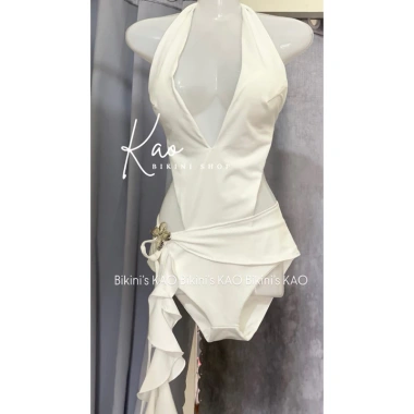 Set bikini KAO trắng hở lưng sang chảnh – Giá chỉ 159.000đ, giảm từ 197.160đ 6