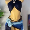 Set Bikini Khăn Quấn Biển Đêm - Tặng Dây Chuyền Vỏ Sò, Chip, 2 Kẹp Hoa - Chỉ 410k 2