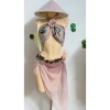 Set bikini khăn quấn cao cấp đi biển - Đồ mùa hạ đẹp, giảm còn 490k từ 588k sora.beachvibes