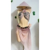 Set bikini khăn quấn cao cấp đi biển - Đồ mùa hạ đẹp, giảm còn 490k từ 588k sora.beachvibes 5