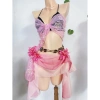 Set bikini khăn quấn đi biển - Đồ mùa hạ đẹp lạ, tặng 2 kẹp hoa, chip & vòng vỏ sò - 489k