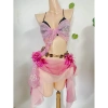 Set bikini khăn quấn đi biển - Đồ mùa hạ đẹp lạ, tặng 2 kẹp hoa, chip & vòng vỏ sò - 489k 3