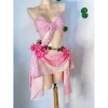 Set bikini khăn quấn đi biển - Đồ mùa hạ đẹp lạ, tặng 2 kẹp hoa, chip & vòng vỏ sò - 489k 6