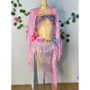 Set bikini khăn quấn đi biển xinh - giảm còn 599k, tặng dây chuyền sò và kẹp hoa 4