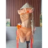 Sét bikini khăn quấn Hoa Cam biển cả - Tặng dây chuyền vỏ sò & 2 kẹp hoa - Chỉ 420.000₫ (Giá gốc 512.400₫) 5
