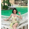 Set Bikini Khăn Quấn Thiên Nhiên - Tặng Dây Vỏ Sò, Chip & 2 Kẹp Hoa - 329.000₫ 2