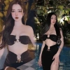 Set bikini khoen U + chân váy mini đùi S18 – Đầm dạo phố biển chảnh, giá 129.000₫