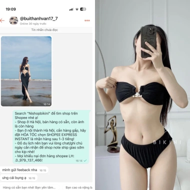 Set bikini khoen U + chân váy mini đùi S18 – Đầm dạo phố biển chảnh, giá 129.000₫ 3