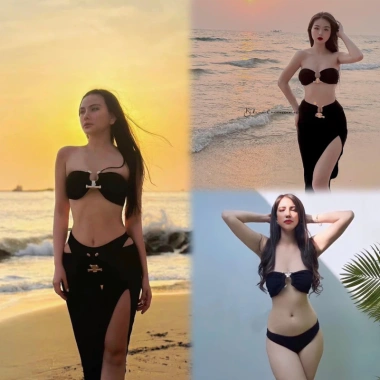 Set bikini khoen U + chân váy mini đùi S18 – Đầm dạo phố biển chảnh, giá 129.000₫ 6