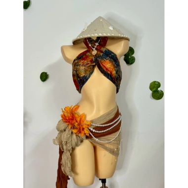 Set bikini mùa hè rực rỡ Tặng dây chuyền vỏ sò, chip, 2 kẹp hoa - Chỉ 465.000₫ 5 Set bikini mùa hè rực rỡ Tặng dây chuyền vỏ sò, chip, 2 kẹp hoa - Chỉ 465.000₫ 5