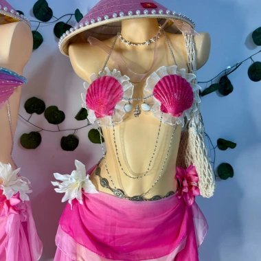 Set Bikini Sò Hồng Sao Biển – Tặng Dây Chuyền Vỏ Sò & 2 Kẹp Hoa, Giá 450k 9 Set Bikini Sò Hồng Sao Biển – Tặng Dây Chuyền Vỏ Sò & 2 Kẹp Hoa, Giá 450k 9