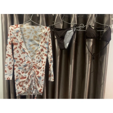 Set bikini SZ S 3 món đẹp, chưa dùng, giá gốc 1,5tr, giảm còn 450k Mai Xuân Dung