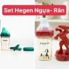Set Bình Hegen Ngựa Đỏ - Rắn Xanh 240ml + Nắp Trữ & Gặm Nướu - Quà Tặng Chính Hãng Giảm Giá 1.190.000