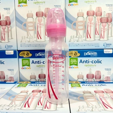 Set bình sữa Dr. Brown's cổ hẹp Natural Flow Anti-Colic Options+ hồng - 185.000₫ 10