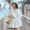 Sét bộ áo sơ mi đũi dài tay đa màu và quần đùi cá tính - Giá ưu đãi 151.800₫ 5