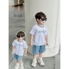 Set Bộ cộc tay bé trai Bernie Họa Tiết Loang CHEER UP 9-26kg Giá 245.000₫