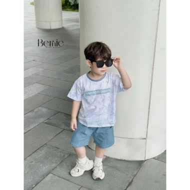 Set Bộ cộc tay bé trai Bernie Họa Tiết Loang CHEER UP 9-26kg Giá 245.000₫ 2
