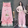 Sét bộ dài tay hình in 5D, quần dài chất tăm lạnh, mặc tết siêu xinh - 108.500₫ 3