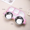 Set bộ đồ ăn trẻ em thép không gỉ 304, 5 mảnh lưới vui nhộn, siêu chống sốc – Giá ưu đãi 190.714₫ 8