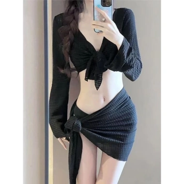Set bộ đồ bơi bikini 4 món mùa hè đi biển xu hướng Hàn Quốc FREESHIP 159k 8