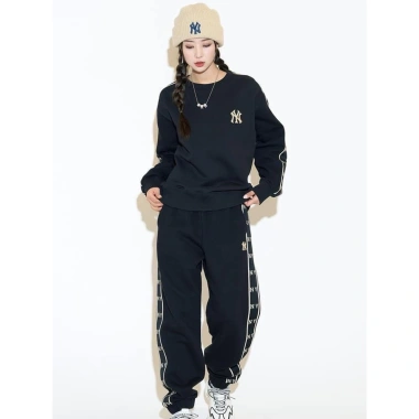 Set bộ đồ thể thao MLB NY dài tay, sang xịn, chất đẹp, form cơ bản - 430.000₫