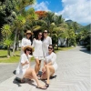 Set Bộ Đũi Trắng Đôi Gia Đình Team Building Du Lịch Biển Giá Ưu Đãi 200k 2