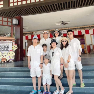Set Bộ Đũi Trắng Đôi Gia Đình Team Building Du Lịch Biển Giá Ưu Đãi 200k