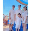Set Bộ Đũi Trắng Đôi Gia Đình Team Building Du Lịch Biển Giá Ưu Đãi 200k 10