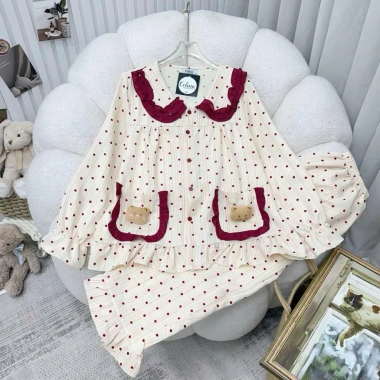 Sét bộ mặc nhà dễ thương, chất liệu mềm mại, giảm giá 22% chỉ 189k 5