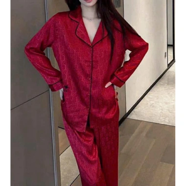 Sét bộ ngủ pijama lụa gấm hoạ tiết sang xịn freesize 40-60kg Giá chỉ 119.000₫