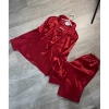 Sét bộ ngủ pijama lụa gấm hoạ tiết sang xịn freesize 40-60kg Giá chỉ 119.000₫ 3