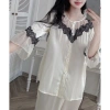 Sét bộ ngủ pijama tay dài lụa latin freesize 40-60kg - Giá ưu đãi 119.999 VNĐ 4