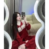 Sét bộ ngủ pijama tay dài lụa latin freesize 40-60kg - Giá ưu đãi 119.999 VNĐ 8