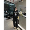 Set bộ nỉ gấu sweater freesize và quần jogger Hàn Quốc Ullzang - Thoải mái đi học, mặc ở nhà chỉ 239k 9