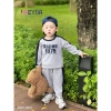 Set Bộ Nỉ Thu Đông Dài Tay Bé Trai Chữ Độc Đáo - Chất Liệu Cao Cấp, Siêu Mềm, Giá Ưu Đãi 249k 4